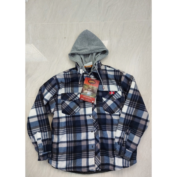 NWT Men's Pioneer Fleece Hoodie - Picture 1 of 4